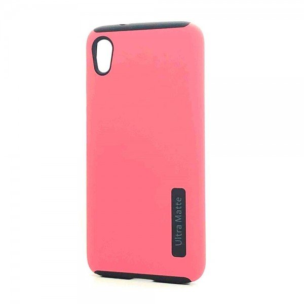 Wholesale Motorola Moto E 6 Ultra Matte Armor Hybrid Case (Hot Pink)